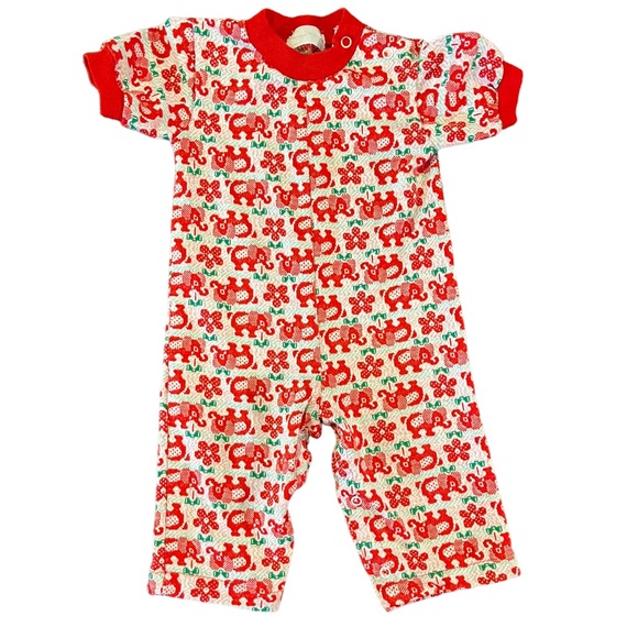 healthtex Other - Vintage Health-Tex Elephant Baby Romper | 18 Months
